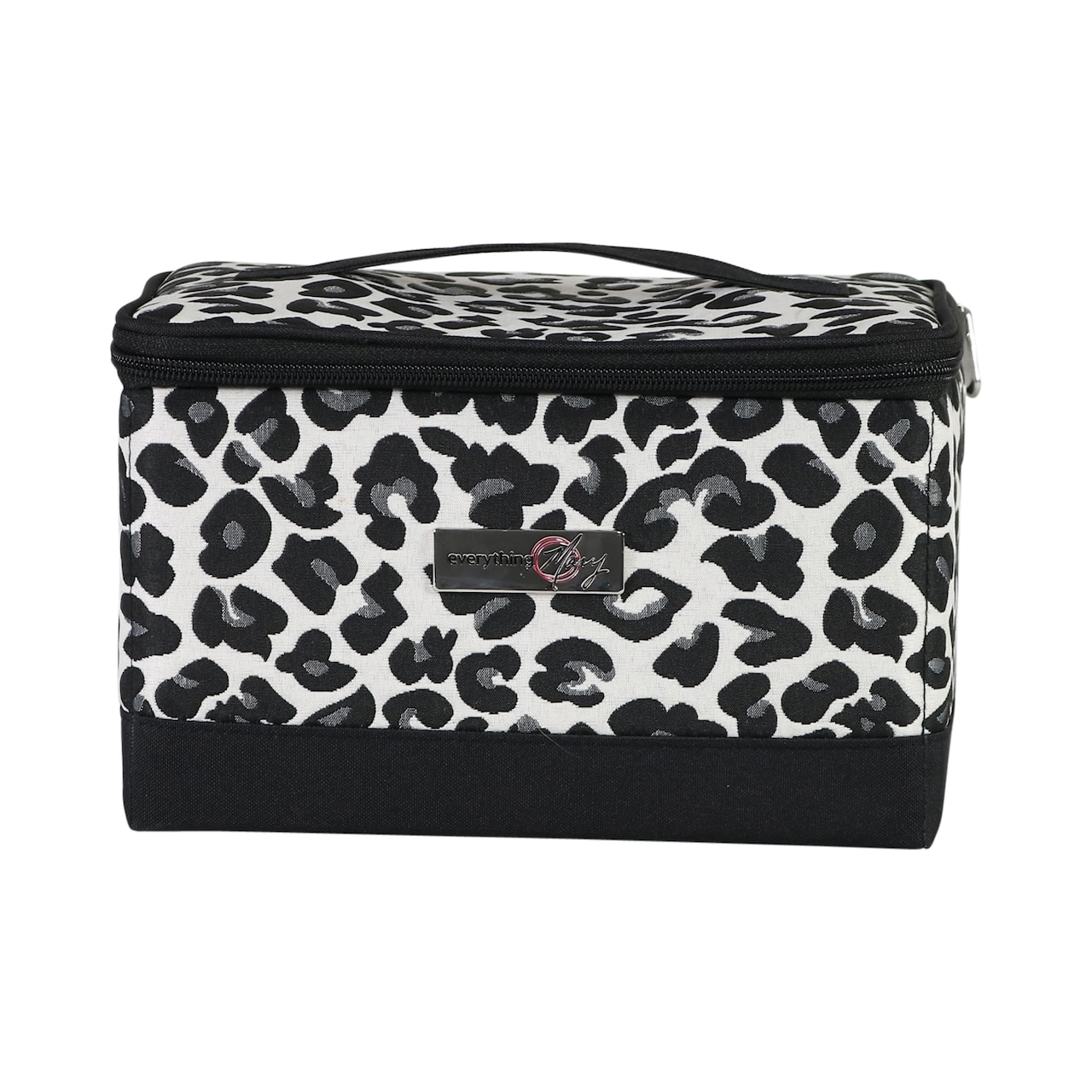 Everything Mary Cheetah Collapsible Sewing Kit Organizer Box